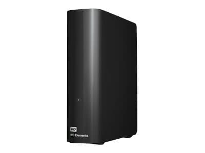 WD Elements Desktop WDBWLG0140HBK - Harddisk - 14 TB - ekstern (stasjonær) - USB 3.0