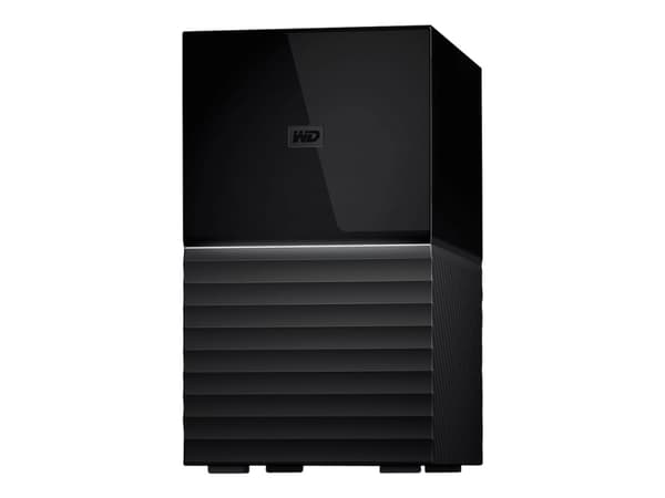WD My Book Duo WDBFBE0240JBK - Harddiskarray - 24 TB - 2 brønner - HDD 12 TB x 2 - USB 3.1 Gen 1 (ekstern)