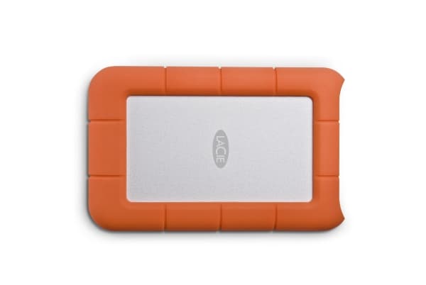 LaCie Rugged SSD STHR2000800 - SSD - kryptert - 2 TB - ekstern (bærbar) - USB 3.1 Gen 2 / Thunderbolt 3 (USB-C kontakt) - Self-Encrypting Drive (SED)