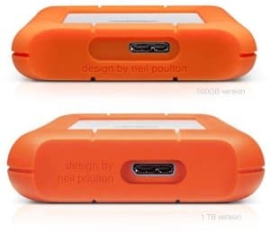 LaCie Rugged Mini - Harddisk - 5 TB - ekstern (bærbar) - USB 3.0