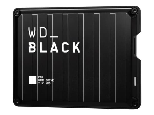 WD_BLACK P10 Game Drive WDBA2W0020BBK - Hårddisk - 2 TB - extern (bärbar) - USB 3.2 Gen 1 - sort