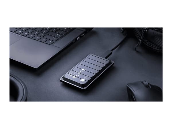 WD_Black P50 Game Drive SSD WDBA3S5000ABK - SSD - 500 GB - ekstern (bærbar) - USB 3.2 Gen 2x2 (USB-C kontakt)