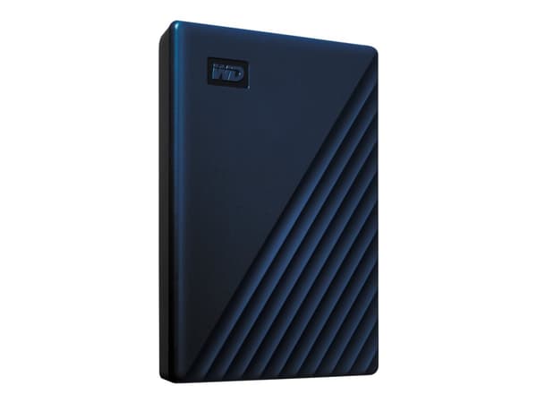 WD My Passport for Mac WDBA2D0020BBL - Hårddisk - krypterad - 2 TB - extern (bärbar) - USB 3.2 Gen 1 - 256-bit AES - midnatsblå