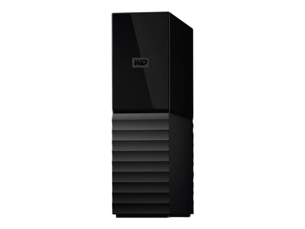 WD My Book WDBBGB0140HBK - Hårddisk - krypterad - 14 TB - extern (stationär) - USB 3.0 - 256-bitars AES - sort