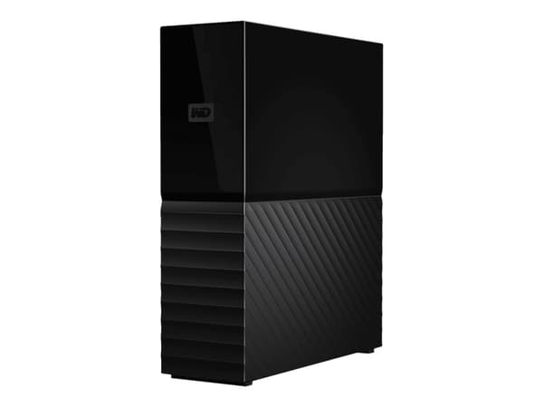WD My Book WDBBGB0140HBK - Hårddisk - krypterat - 14 TB - extern (desktop) - USB 3.0 - 256 bitars AES - svart