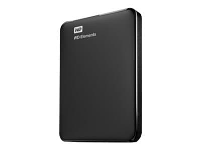 WD Elements Portable WDBU6Y0050BBK - Harddisk - 5 TB - ekstern (bærbar) - USB 3.0