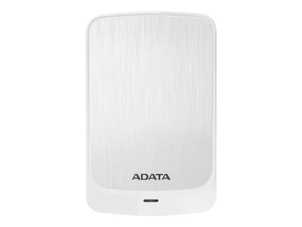 ADATA HV320 - Harddisk - 2 TB - ekstern (bærbar) - USB 3.1 - hvit