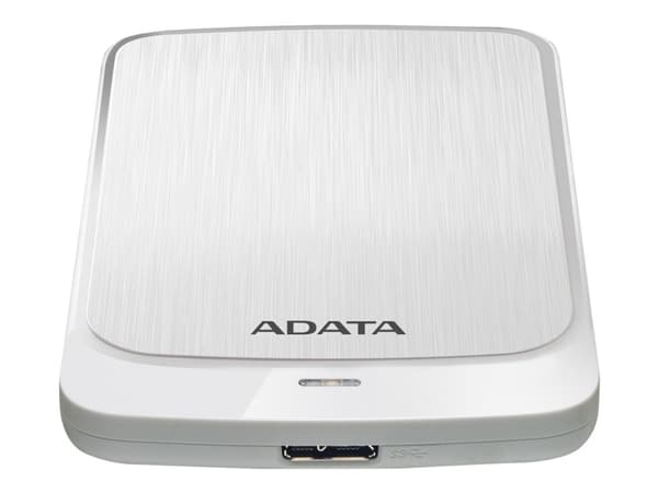 ADATA HV320 - Harddisk - 2 TB - ekstern (bærbar) - USB 3.1 - hvit