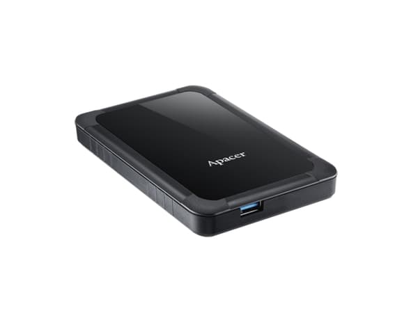 Apacer AC532 - Harddisk - 2 TB - ekstern (bærbar) - 2.5" - USB 3.1 Gen 1 - svart