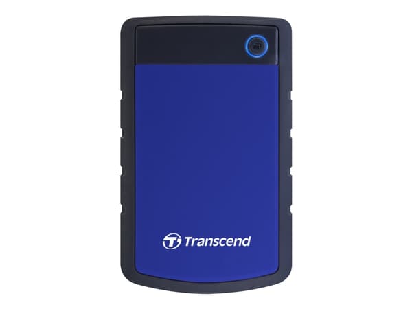 Transcend StoreJet 25H3B - Harddisk - 1 TB - ekstern (bærbar) - 2.5" - USB 3.0