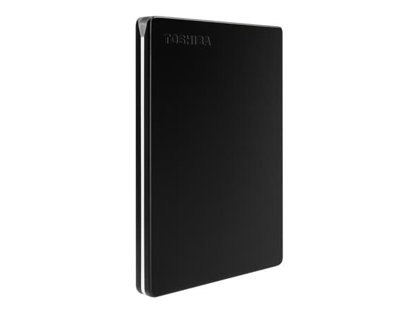 Toshiba Canvio Slim - Hårddisk - 1 TB - extern (bärbar) - 2,5" - USB 3.2 Gen 1 - sortering