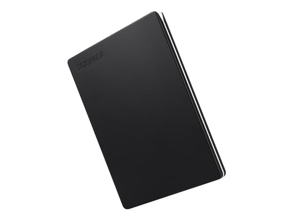 Toshiba Canvio Slim - Harddisk - 2 TB - ekstern (bærbar) - 2.5" - USB 3.2 Gen 1 - svart