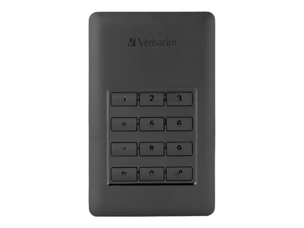 Verbatim Store ´n´ Go Secure Keypad USB 3.1 - 2TB Black