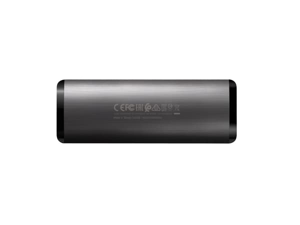 ADATA SE760 - SSD - 256 GB - extern (bärbar) - USB 3.2 Gen 2 (USB-C stikforbindelse) - titan grå
