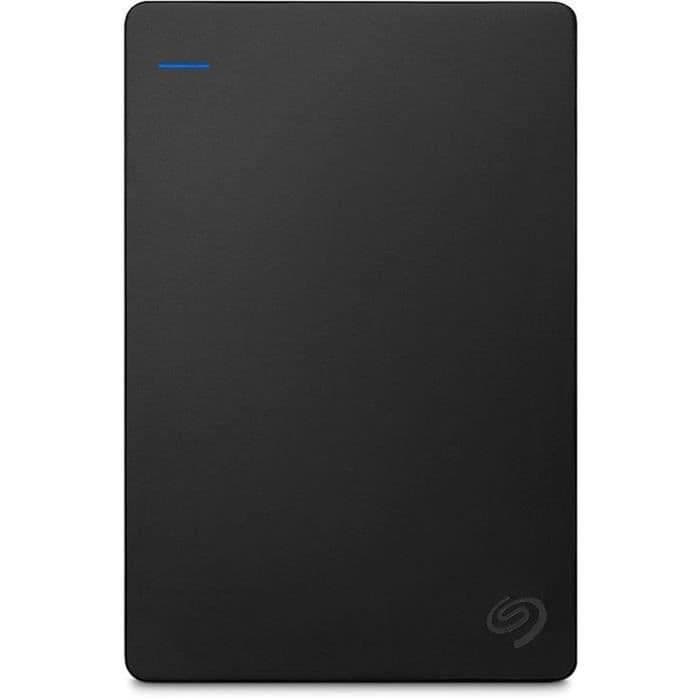 SEAGATE - PS4 Playstation ekstern harddisk - 4TB - USB 3.0 - Sort og blå