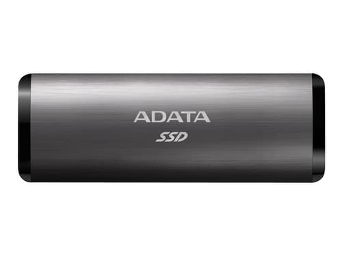 ADATA SE760 - SSD - 512 GB - ekstern (bærbar) - USB 3.2 Gen 2 (USB-C kontakt) - titangrå
