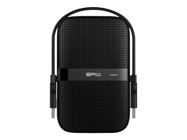 SILICON POWER Armor A60 - Hårddisk - 1 TB - extern (bärbar) - 2,5" - USB 3.2 Gen 1 - sortering