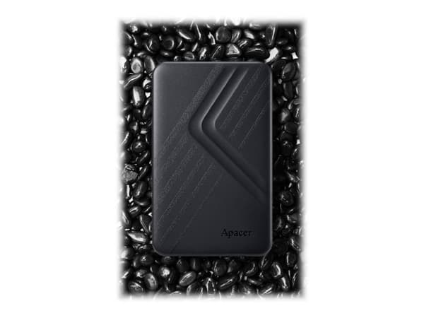 Apacer AC236 - Harddisk - 2 TB - ekstern (bærbar) - 2.5" - USB 3.2 Gen 1 - svart