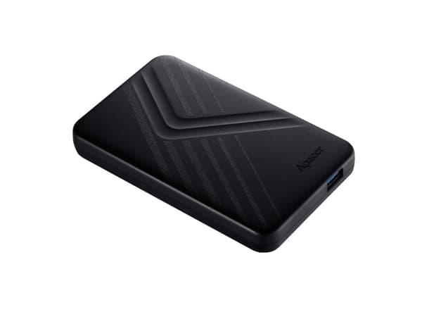 Apacer AC236 - Harddisk - 2 TB - ekstern (bærbar) - 2.5" - USB 3.2 Gen 1 - svart