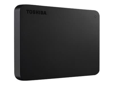 Toshiba Canvio Basics ekstern harddisk 1000 GB Sort