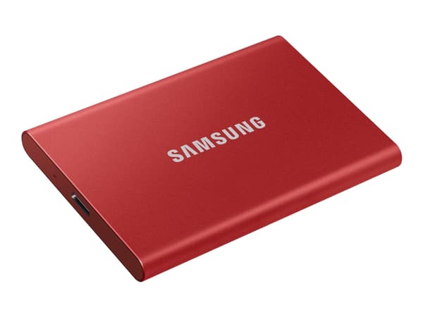 Samsung Portable SSD T7 2000 GB Rød