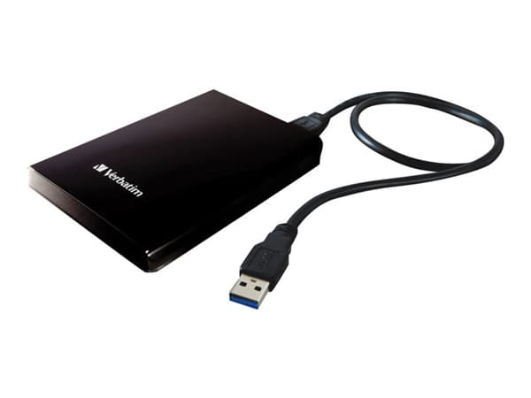 Verbatim Store 'n' Go Portable - Harddisk - 2 TB - ekstern (bærbar) - USB 3.0 - 5400 rpm - svart