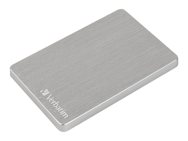 Verbatim Store 'n' Go ALU Slim - Harddisk - 2 TB - ekstern (bærbar) - USB 3.2 Gen 1 - sølv