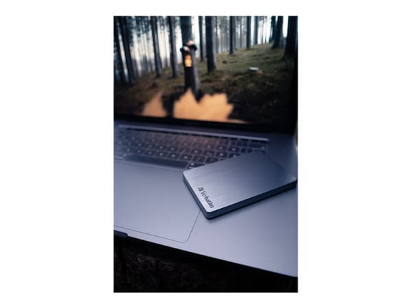 Verbatim Store 'n' Go Slim - Harddisk - 2 TB - ekstern (bærbar) - USB 3.2 Gen 1 - romgrå