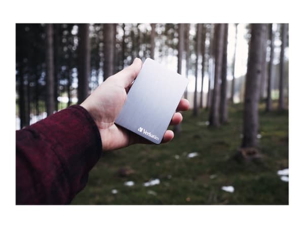 Verbatim Store 'n' Go Slim - Harddisk - 2 TB - ekstern (bærbar) - USB 3.2 Gen 1 - romgrå