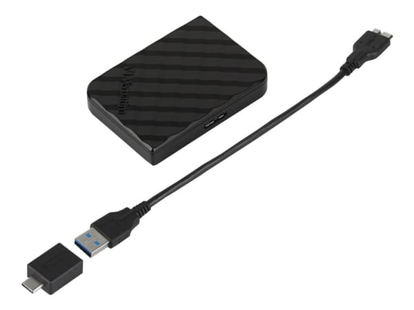 Verbatim Store 'n' Go - Harddisk - 1 TB - ekstern (bærbar) - USB 3.2 Gen 1 - svart
