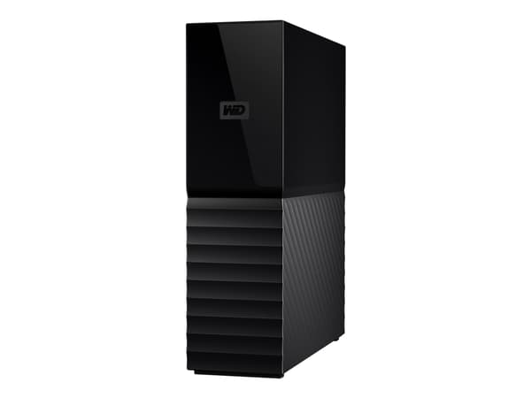 WD My Book WDBBGB0060HBK - Hårddisk - krypterad - 6 TB - extern (stationär) - USB 3.0 - 256-bitars AES - sort