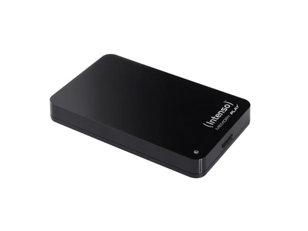 Intenso MEMORY PLAY - Harddisk - 2 TB - ekstern (bærbar) - 2.5" - USB 3.0 - 5400 rpm - buffer: 8 MB - svart