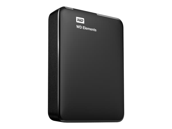 Western Digital WD Elements Portable, 3000 GB, 2.5", 3.2 Gen 1 (3.1 Gen 1), Musta