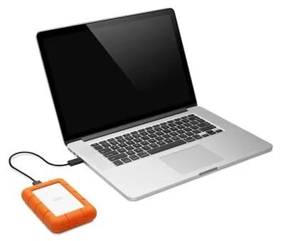 LaCie Rugged Mini - Hårddisk - 4 TB - extern (bärbar) - USB 3.0 - 5400 rpm