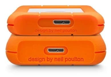 LaCie Rugged Mini - Hårddisk - 4 TB - extern (bärbar) - USB 3.0 - 5400 rpm