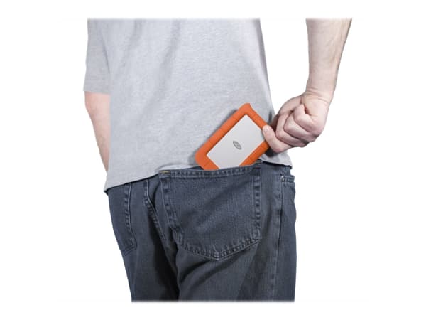 LaCie Rugged Mini - Hårddisk - 2 TB - extern (bärbar) - USB 3.0