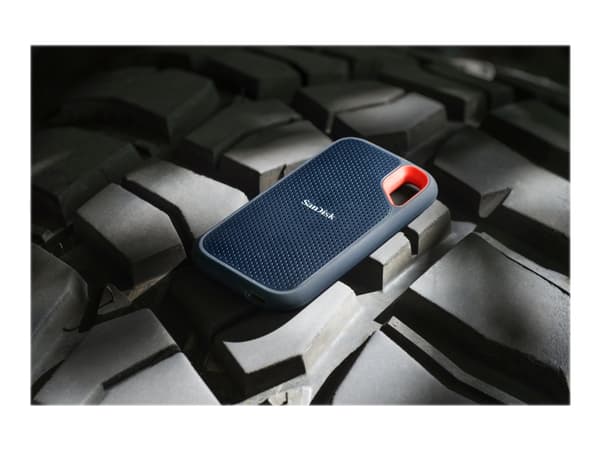 SanDisk Extreme Portable - SSD - krypterat - 500 GB - extern (portabel) - USB 3.2 Gen 2 - 256 bitars AES