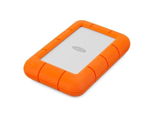 LaCie Rugged Mini - Harddisk - 1 TB - ekstern (bærbar) - USB 3.0 - 5400 rpm