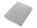 Miniatyrbild 3 av 5: Toshiba Canvio Flex - Hårddisk - 4 TB - extern (bärbar) - 2,5" - USB 3.2 Gen 1 - silver