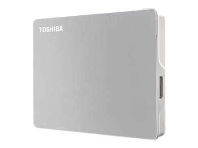 Toshiba Canvio Flex - Hårddisk - 4 TB - extern (bärbar) - 2,5" - USB 3.2 Gen 1 - silver