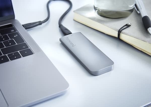Intenso Business - SSD - 500 GB - ekstern (bærbar) - USB 3.1 Gen 1 (USB-C kontakt) - antrasitt