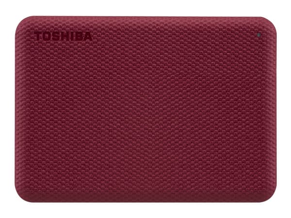 Toshiba Canvio Advance - Harddisk - 1 TB - ekstern (bærbar) - 2.5" - USB 3.2 Gen 1 - rød