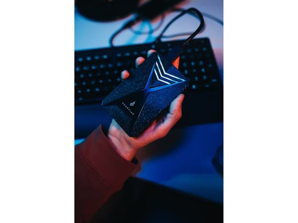 Surefire Gaming GX3 - Kiintolevy - Kiintolevy - 1 TB - Ulkoinen - USB 3.2 Gen 1 - Musta