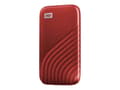 Miniatyrbild 4 av 5: WD My Passport SSD WDBAGF0020BRD - SSD - krypterat - 2 TB - extern (portabel) - USB 3.2 Gen 2 (USB-C kontakt) - 256 bitars AES - röd
