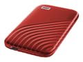 Miniatyrbild 2 av 5: WD My Passport SSD WDBAGF0020BRD - SSD - krypterat - 2 TB - extern (portabel) - USB 3.2 Gen 2 (USB-C kontakt) - 256 bitars AES - röd