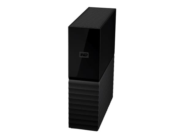 WD My Book WDBBGB0160HBK - Hårddisk - krypterat - 16 TB - extern (desktop) - USB 3.0 - 256 bitars AES - svart