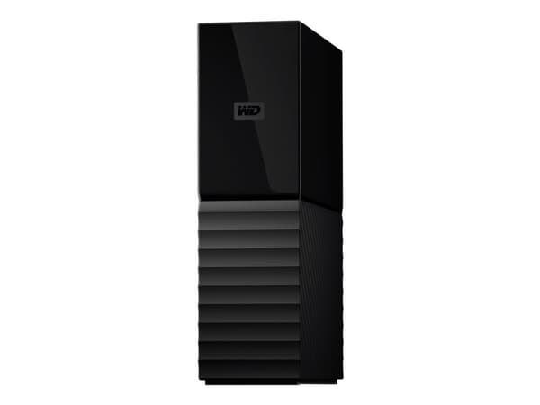 WD My Book WDBBGB0180HBK - Harddisk - kryptert - 18 TB - ekstern (stasjonær) - USB 3.0 - 256-bit AES - svart