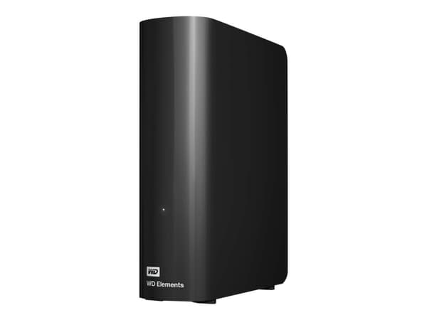 WD Elements Desktop WDBWLG0160HBK - Hårddisk - 16 TB - extern (desktop) - USB 3.0 - svart