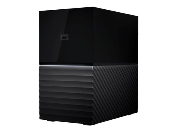 WD My Book Duo WDBFBE0360JBK - Harddiskarray - 36 TB - 2 brønner - HDD 18 TB x 2 - USB 3.1 Gen 1 (ekstern)