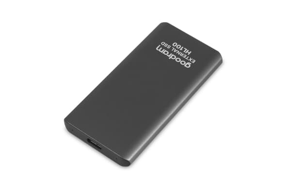 Goodram HL100, 1,02 TB, USB Type-C, 3.2 Gen 2 (3.1 Gen 2), 450 MB/s, 10 Gbit/s, Grå